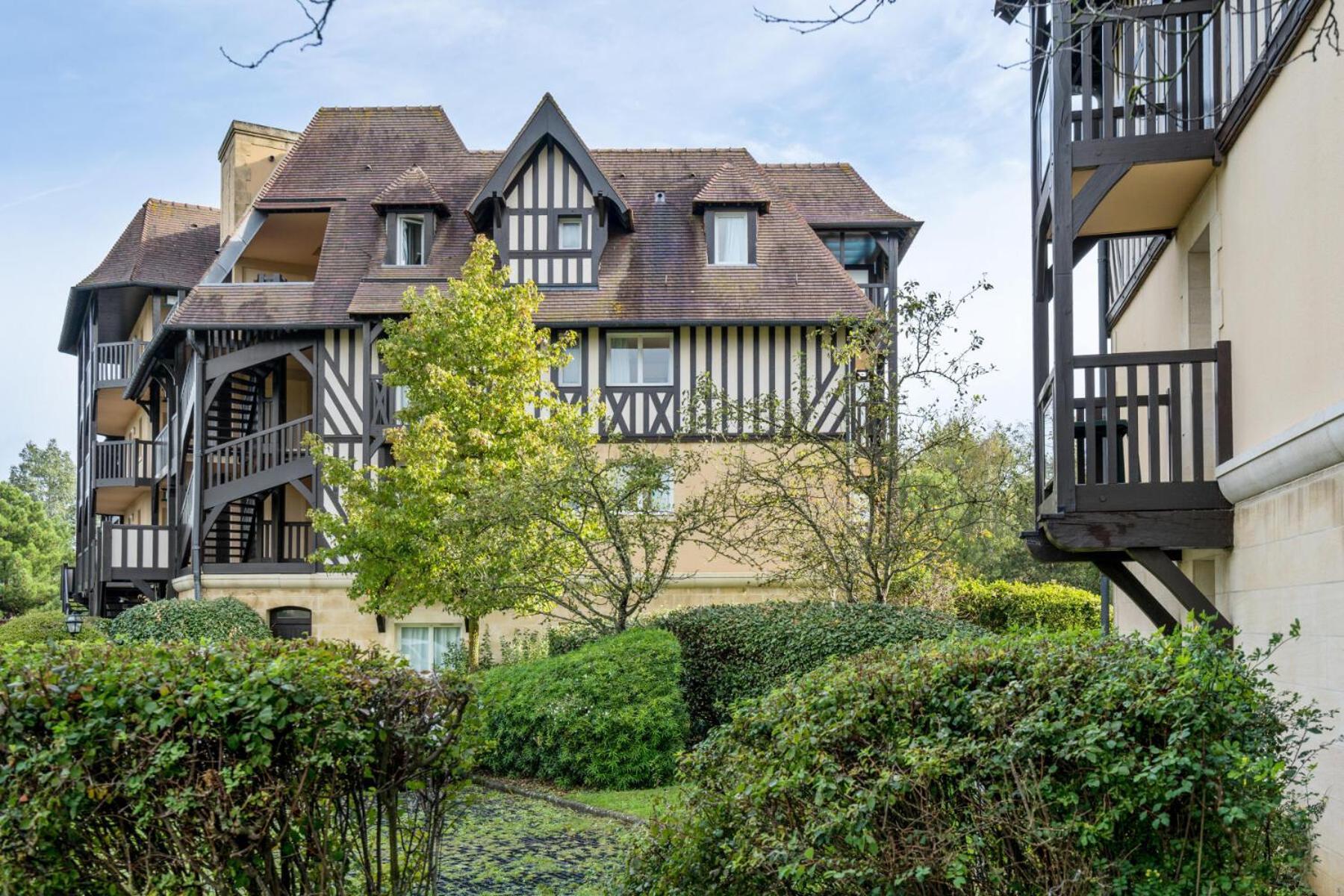 La Residence Du Golf - Maeva Home - Appartement 2 Pieces 4 Personnes - Confort Mae-5444 ドーヴィル エクステリア 写真