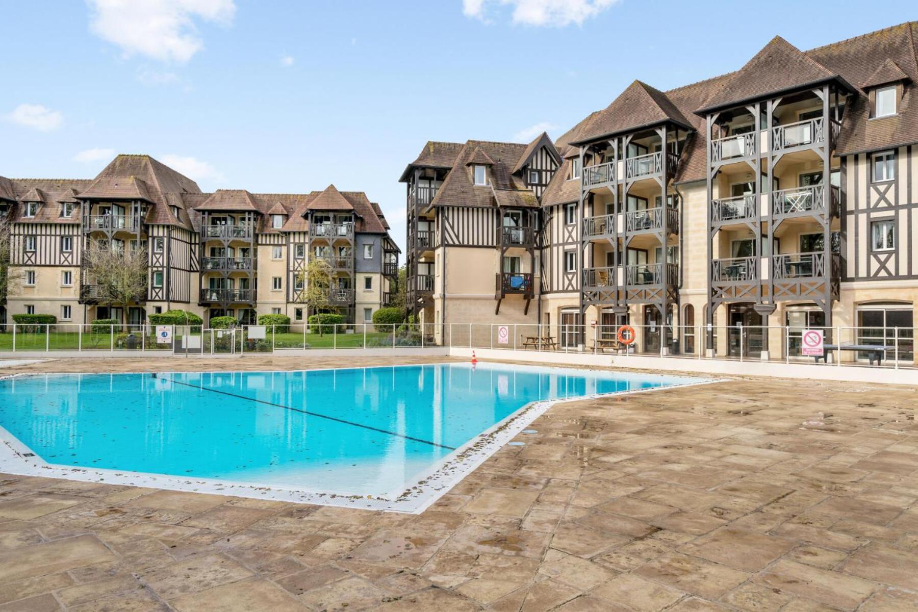 La Residence Du Golf - Maeva Home - Appartement 2 Pieces 4 Personnes - Confort Mae-5444 ドーヴィル エクステリア 写真